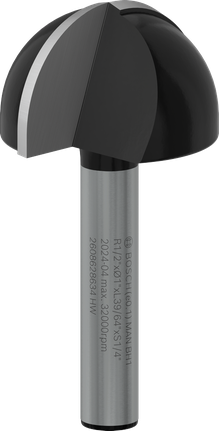 Bosch PRO Router Bit Core Box R 1/2″ shank 1/4″.
