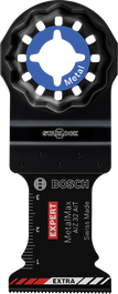 Bosch EXPERT AIZ 32 AIT MetalMax plunge cut blade for metal.