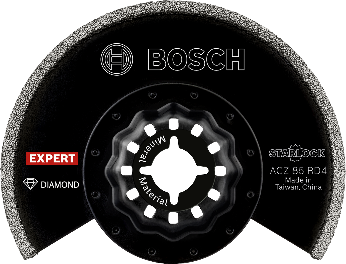 Bosch EXPERT ACZ 85 RD4 diamond grout segment blade.