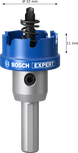 Bosch EXPERT Sheet Metal 32 mm arbored hole saw.