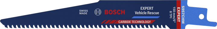 Bosch EXPERT Vehicle Rescue S 957 CHM saw blade, carbide teeth.