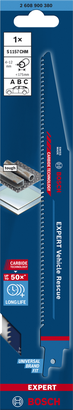 EXPERT Vehicle Rescue S1157CHM Bosch EXPERT Vehicle Rescue S 1157 CHM reciprocating saw blade.