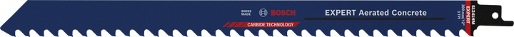 Bosch EXPERT Aerated Concrete reciprocating saw blade.