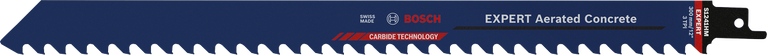 Bosch EXPERT Aerated Concrete S1241HM reciprocating saw blade.
