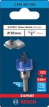 Bosch EXPERT Sheet Metal hole saw 30 mm.