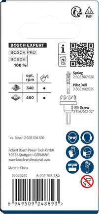 Bosch EXPERT Sheet Metal Hole Saw 35 x 5 mm.