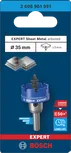 Bosch 35 mm sheet metal hole saw.