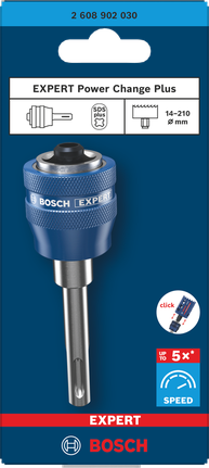 Bosch EXPERT Power Change Plus SDS plus arbor.