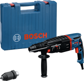 Bosch GBH 2-26 F rotary hammer drill with case.