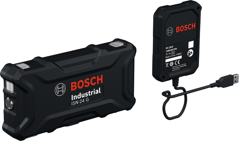 Bosch ISN-24 G industrial smart controller, USB chargeable.