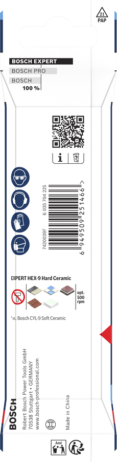 EXPERT HEX-9 Hard Ceramic Set