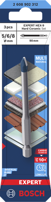 EXPERT HEX-9 Hard Ceramic Set