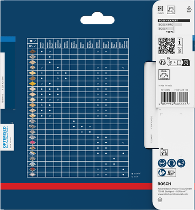 Bosch EXPERT Aluminium cordless circular saw blade T48 packaging.