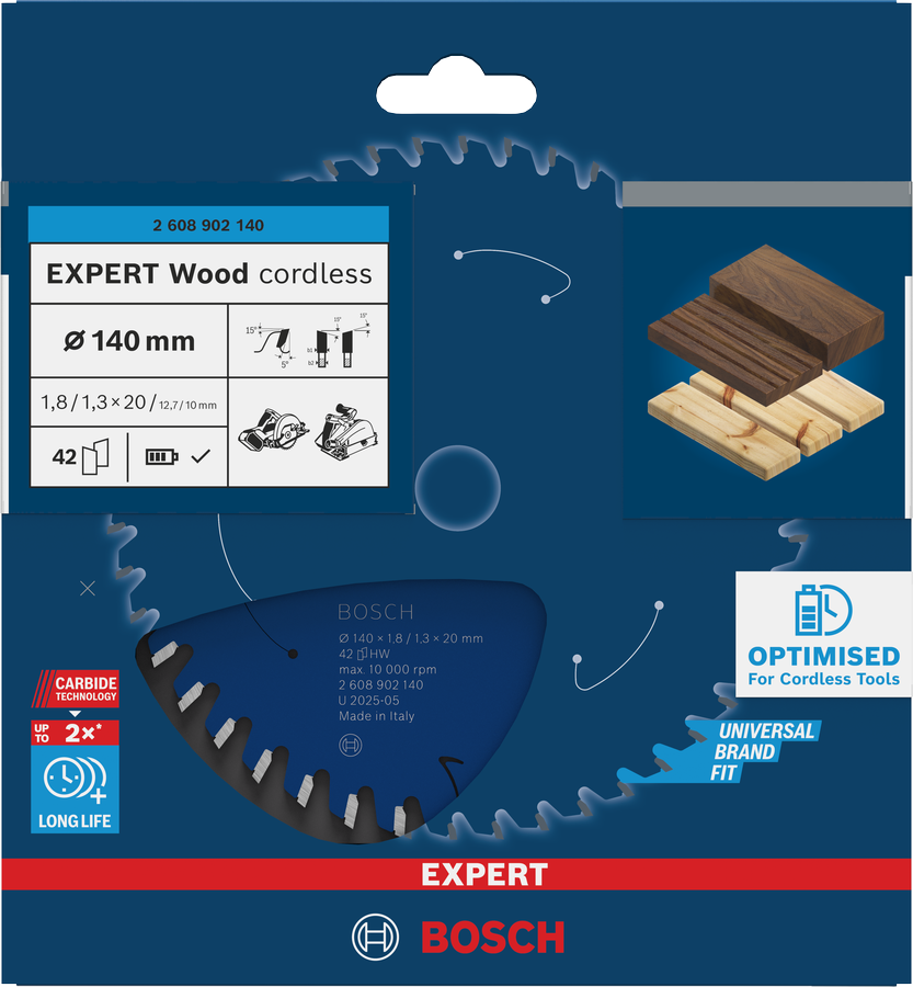 EXPERT Wood cordless