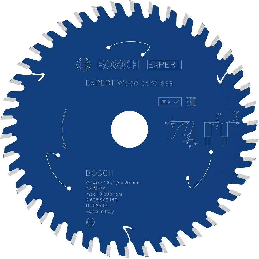 EXPERT Wood cordless