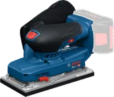 Bosch GSS18V-18 orbital sander with ergonomic grip.