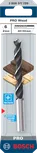 Bosch PRO Wood Brad Point Drill Bit 6 mm for precise wood drilling.