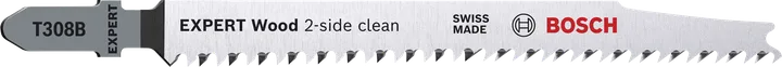 EXPERT Wood 2-side clean T308B Bosch EXPERT Wood 2-side clean T308B jigsaw blade.