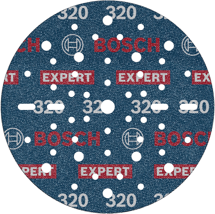 Bosch EXPERT O780 150 mm G320 foil sanding disc.
