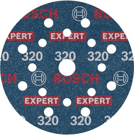 Bosch EXPERT O780 foil sanding disc 125mm grit 320.