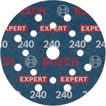 Bosch EXPERT O780 125 mm G240 foil sanding disc.