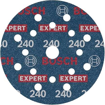 Bosch EXPERT O780 125 mm G240 foil sanding disc.