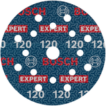Bosch EXPERT O780 Foil Sanding Disc 125 mm G120.