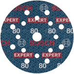 Bosch EXPERT O780 125 mm G80 foil sanding disc.