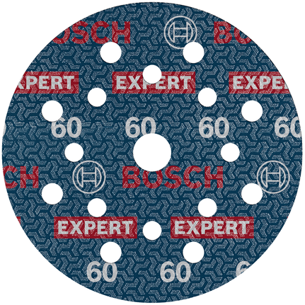 Bosch EXPERT O780 125mm G60 foil sanding disc.