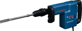 Bosch GSH11EV demolition hammer with SDS max chisel.
