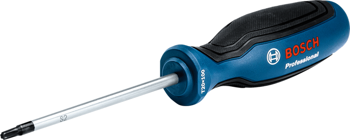 Bosch TX20x100 S2 screwdriver with ergonomic handle.