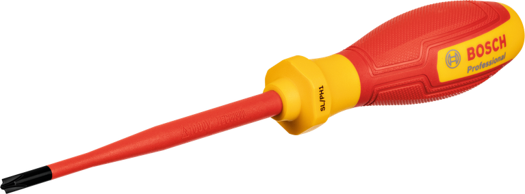 Bosch VDE screwdriver SL/PH1x100 insulated handle.