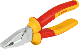 Bosch VDE Combination Pliers 180 mm insulated handles.
