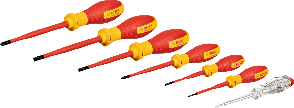 VDE Screwdriver Set SL/PH 7 pcs Professional