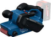 Bosch GBS18V-75 belt sander with 18V battery slot.