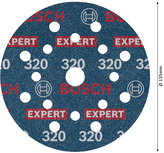 Bosch EXPERT O780 foil sanding disc 125 mm grit 320.