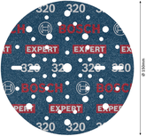 Bosch EXPERT O780 150mm G320 foil sanding disc.