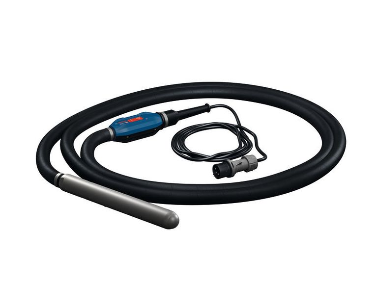 Bosch GDI50-500 concrete vibrator with control unit.