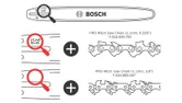 40cm saw chain guidance