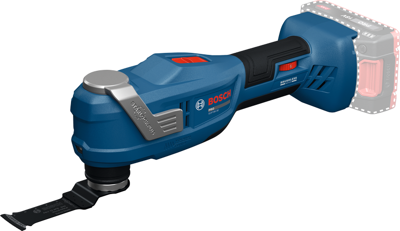 Bosch GOP18V-30 multifunction tool, cordless.