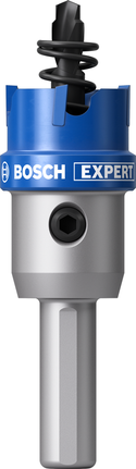 Bosch EXPERT Sheet Metal 22 mm arbored hole saw.
