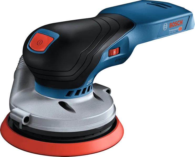 Bosch GEX 18V-125 cordless random orbit sander.