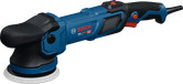 Bosch GPX9-125S polisher with ergonomic handle.