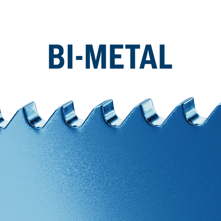 Bi-metal saw blade.