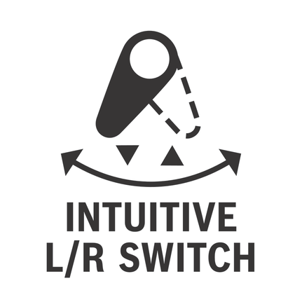 Ratchet intuitive switch.