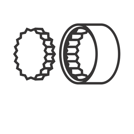 Ratchet teeth amount.