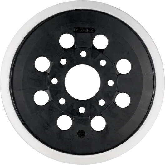 Bosch PRO Sanding Pad medium 125 mm with 8 holes.
