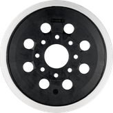 Bosch PRO Sanding Pad medium 125 mm with 8 holes.