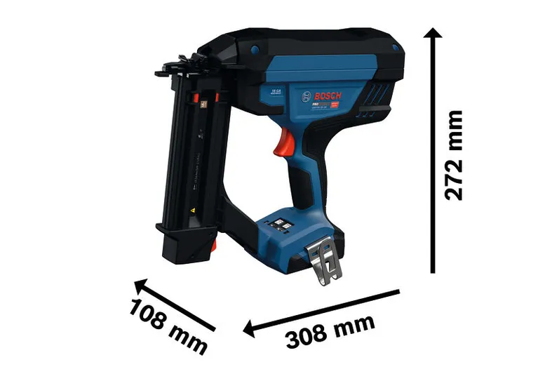 Bosch GNH18V-50-2M cordless 18 gauge brad nailer.
