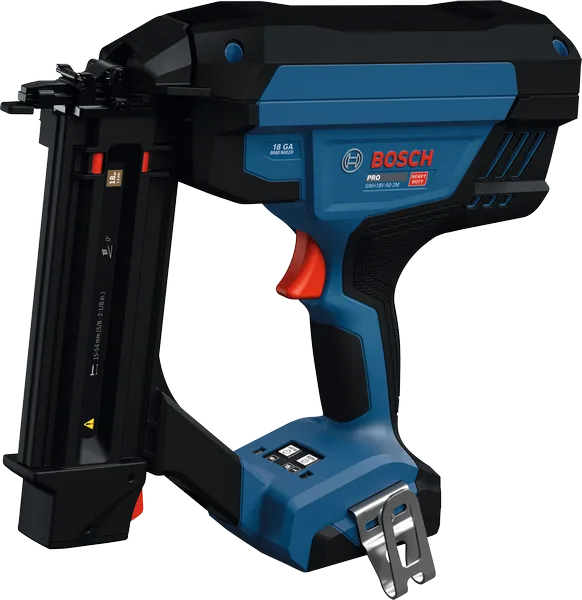 Bosch GNH18V-50-2M cordless 18 gauge brad nailer.